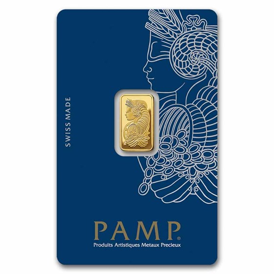 2.5 gram Gold Bar - PAMP Suisse Lady Fortuna Veriscan® (In Assay) 2.5 gram Gold Bar - PAMP Suisse Lady Fortuna Veriscan® (In Assay)